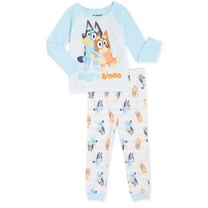 Bluey and bingo toddler pajama sleepwear two piece set